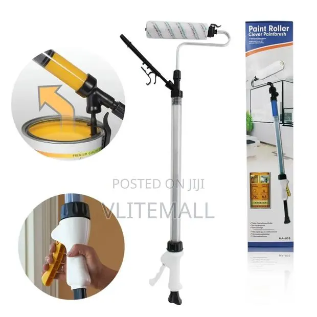 Self-Priming Paint Roller With a Built-in Reservoir