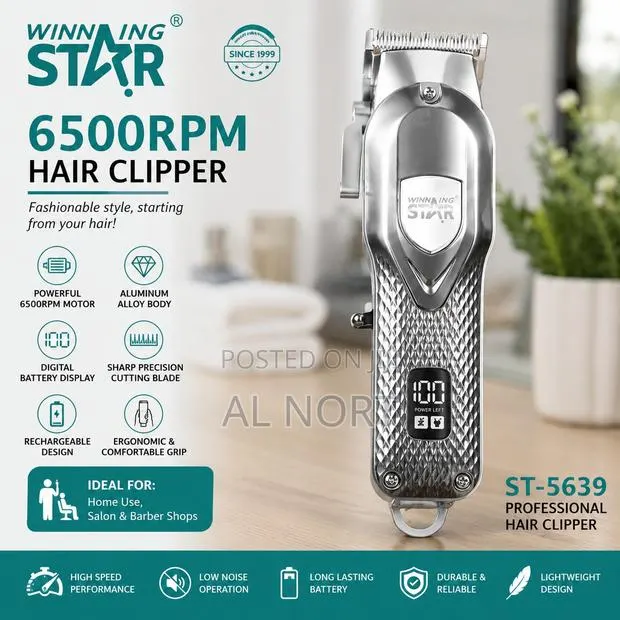 Winning Star St-5639 Professional Hair Clipper · Photo 1