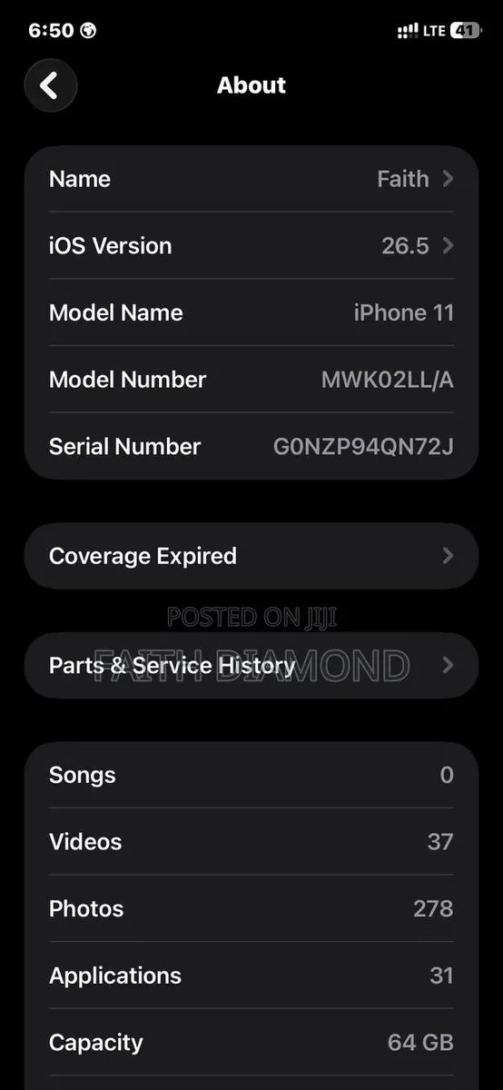 Apple iPhone 11 64 GB Black · Photo 3
