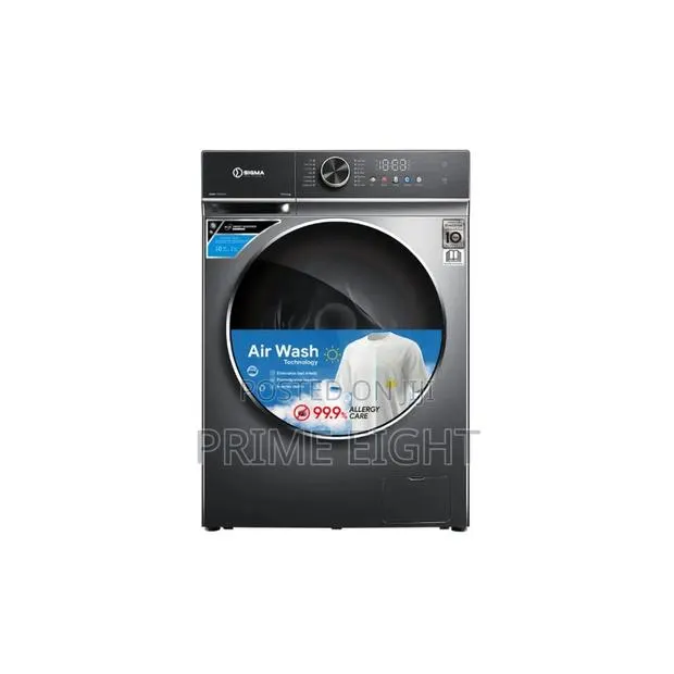 SIGMA SWM-T107CFL 10.6kg/6kg Washing Machine Inverter Motor · Photo 1