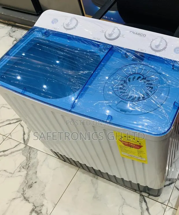 Energy Saving White 7kg Washing Machine Nasco · Photo 1