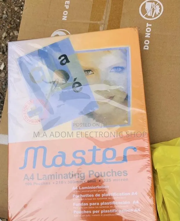 Fresh in Box Master A4 Laminating Film Pouches - 100 Pouches · Photo 1