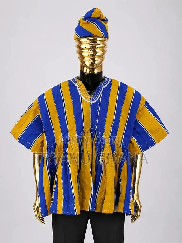 Premium Hand Sewn Batakari Smock in Accra- Tryahu · Photo 1