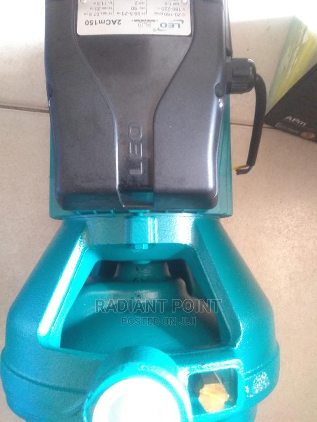Leo 2.0hp Electric Water Pump Flat Face · Photo 2