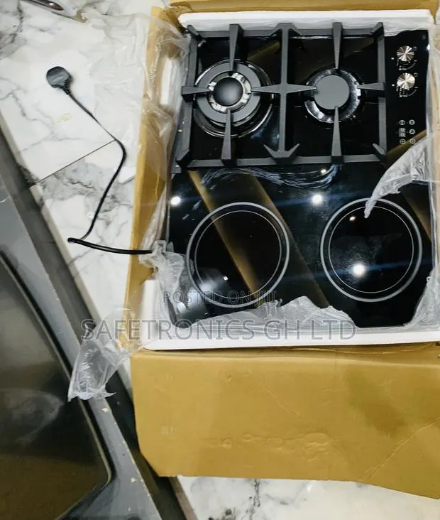Best Reliable Kenwood 2 Gas and 2 Electric Hybrid Cooktop · Photo 1