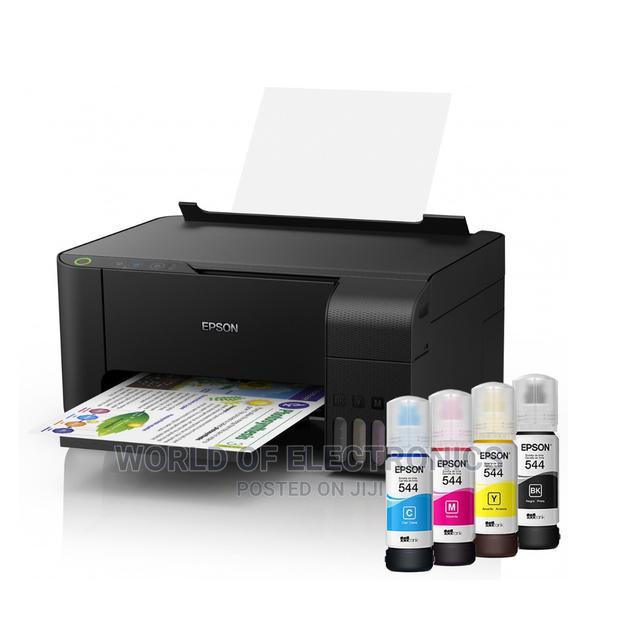 Epson Ecotank L3110 All-In-One Ink Tank Printer (Black · Photo 1