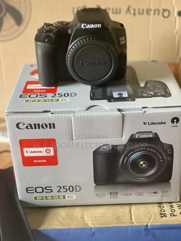 Brand New Canon 250D Digital Camera With Ef-18-55mm Lens · Photo 1