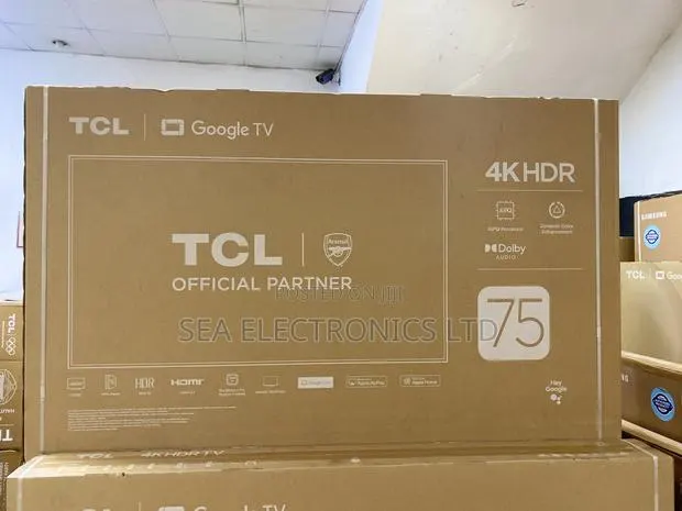 TCL 75 Inch Uhd Smart Tv Featuring Google Tv/Android Tv, · Photo 1