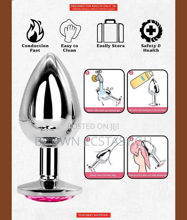 Anal Metal Butt Plug · Photo 1