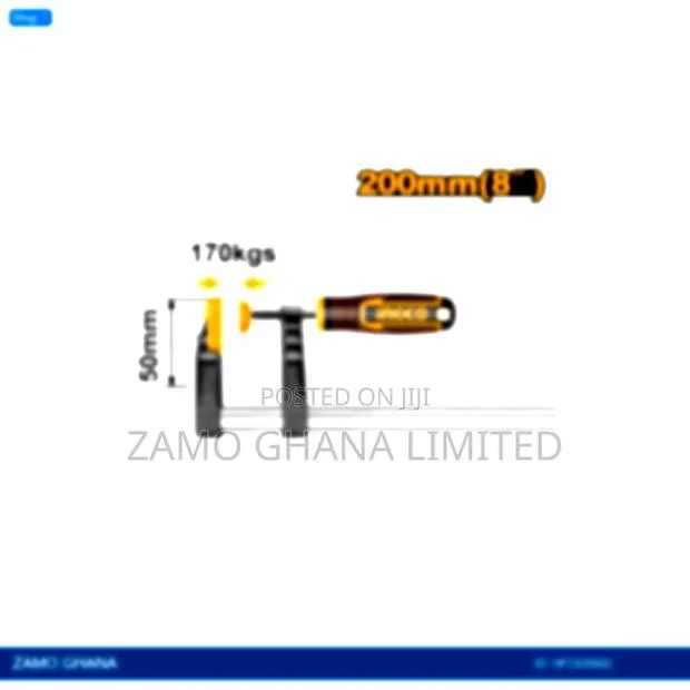 F Clamp With Plastic - Hfc020502 · Photo 1