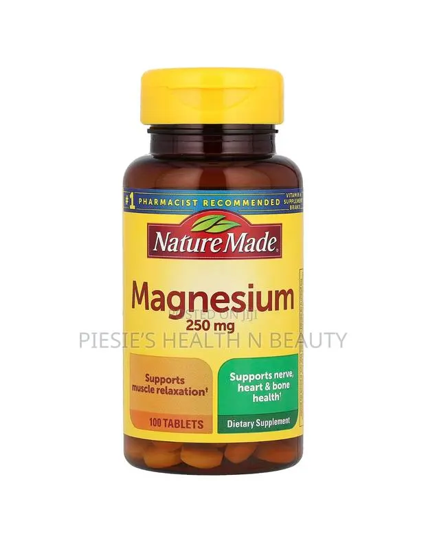 Nature Made Magnesium 250 Mg,100 Tablets · Photo 1