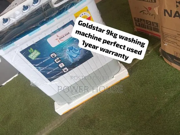 Large Capacity Goldstar 9kg Washer – Perfect for Family Use · Photo 1