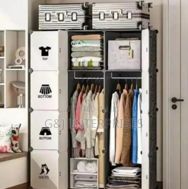 12 Cube Wardrobe Without Shoe Rack · Photo 1