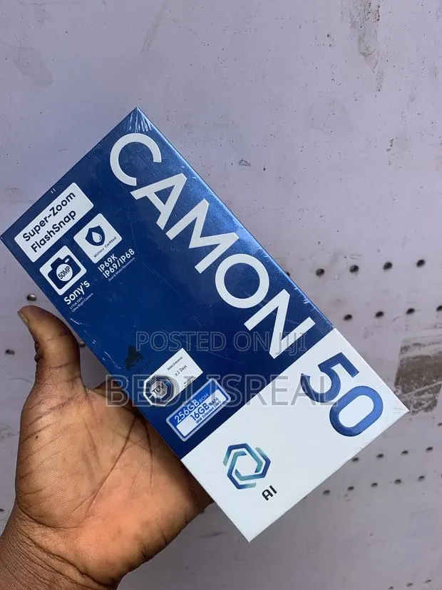 New Tecno Camon 50 256 GB Gray · Photo 1