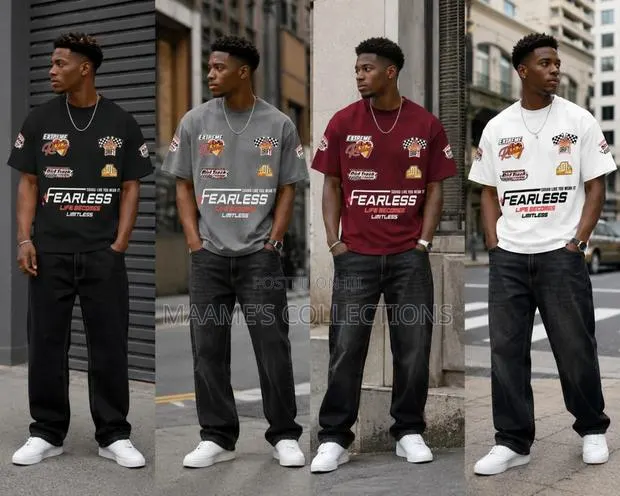 Men's Style Summer Versatile Loose T - Shirts With a Round Neck. · Photo 1