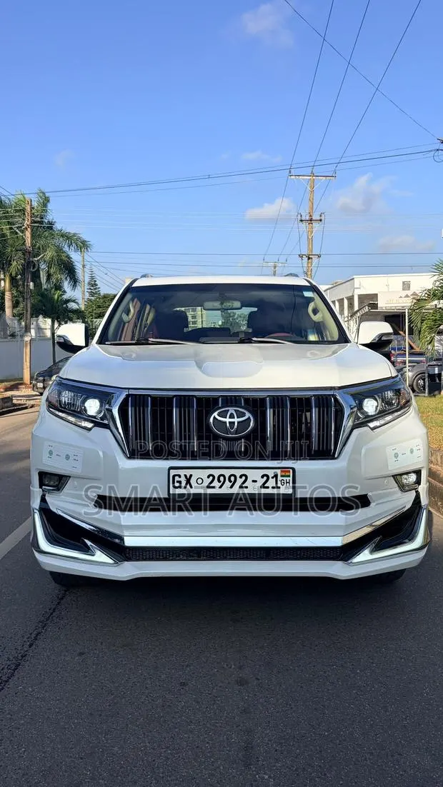 Toyota Land Cruiser Prado 3.0 190hp 2018 White · Photo 1