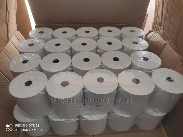 80x80mm Thermal Roll Paper for Receipt Printer 50pcs in Box · Photo 2