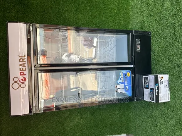 Mesmeric Newly Sealed 2door Pearl Display Fridge · Photo 1