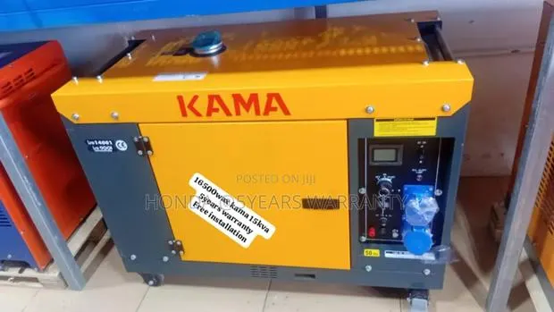 Breathe Electric Power With 15kva 16500wax Kama Generator · Photo 1
