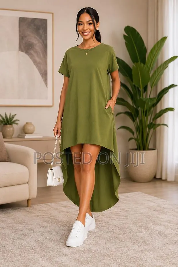 Casual Chic High-Low Maxi Dress · Photo 1