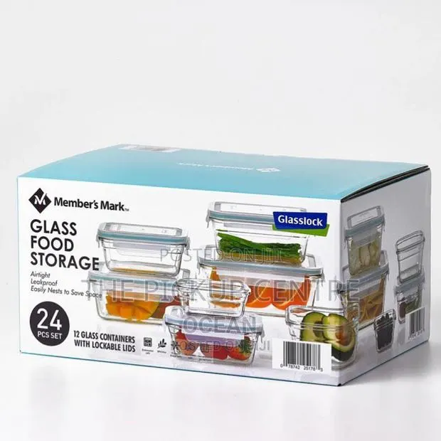 Member's Mark 24_piece Glass Food Storage Set by Glasslock · Photo 1