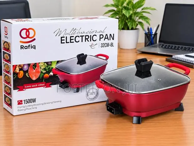 8L Multi Functional Multi Purpose Electric Cooking Pot/Pan Extra Large · Photo 2