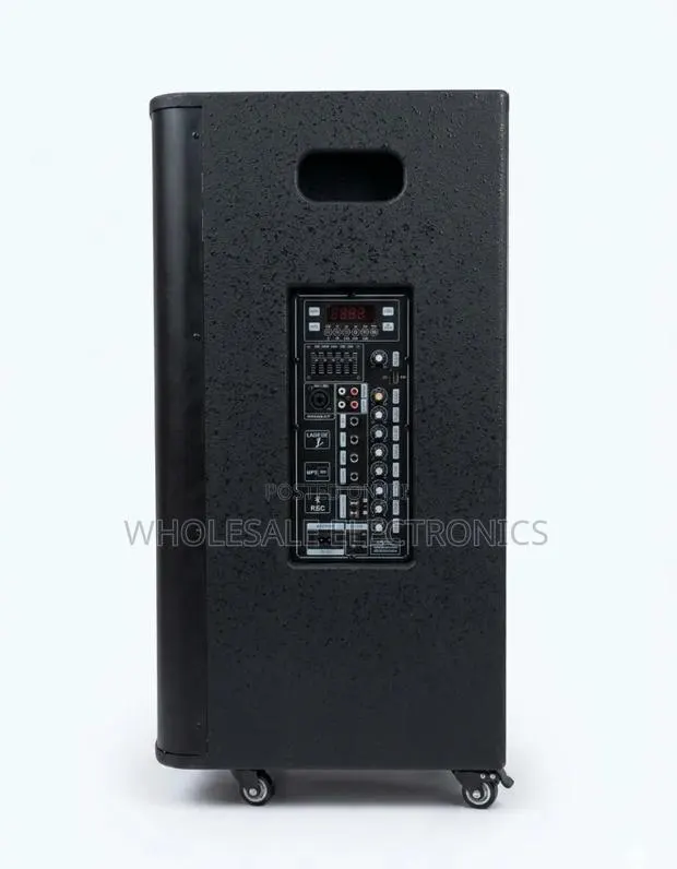 HE Rechargeable Trolley Speaker With Two Wireless Microphones · Photo 1