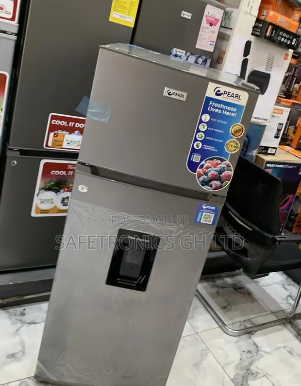 Secure Fast Pf-2521w0-5e Pearl Double Door Refrigerator · Photo 1