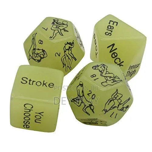 Glow Sex Dice · Photo 1