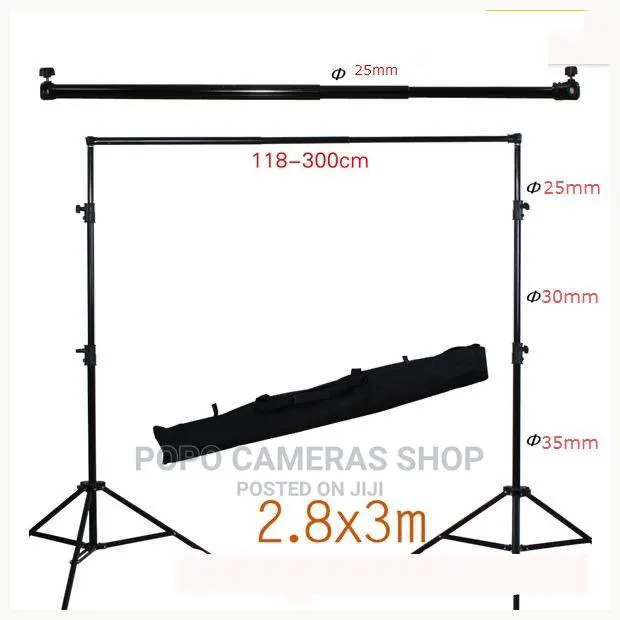2.8 X 3m Backdrop Support System · Photo 1