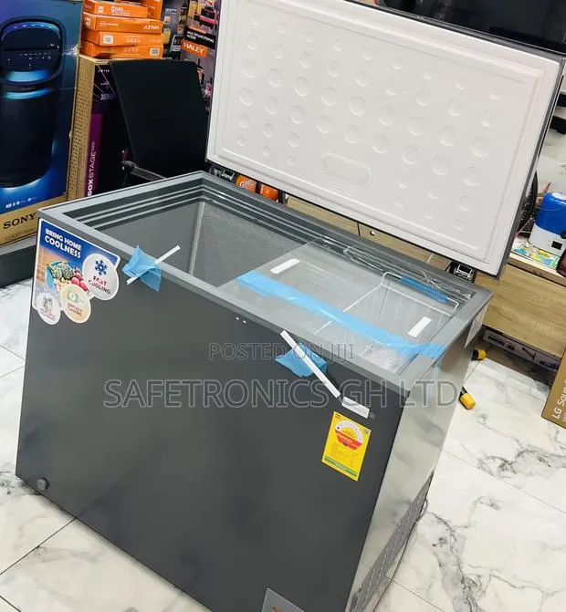 Neatly Boxed NASCO 251L Chest Freezer (Model: NAS-300) · Photo 1