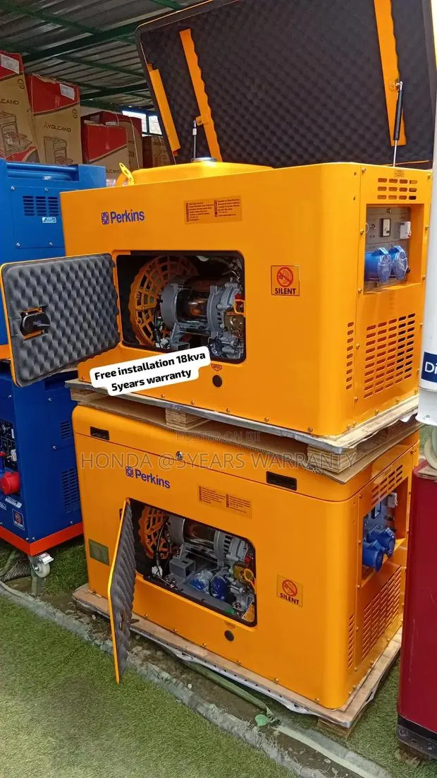 Perkins 18kVA Silent Generator – Durable, Ready to Deliver 18kva · Photo 1