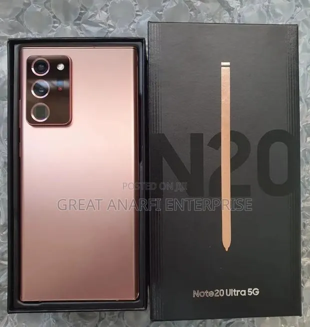 New Samsung Galaxy Note 20 Ultra 5G 128 GB Bronze · Photo 1