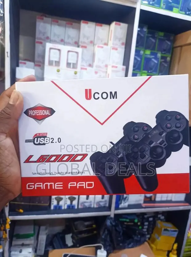 Ucom L6000 USB 2.0 Double Game Pad - PC Game Controller · Photo 1