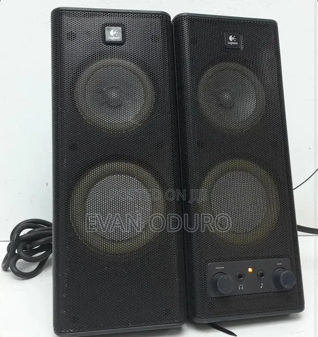 Logitech 2.0 Pc Speaker System So Quality for Pc/Laptop/TVS/Aux/Phone