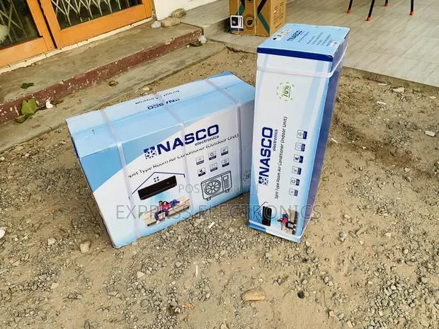 Limited Stock Nasco 1.5hp 2-Star R410 Split Air | Black [NAS-J12-V1B · Photo 1