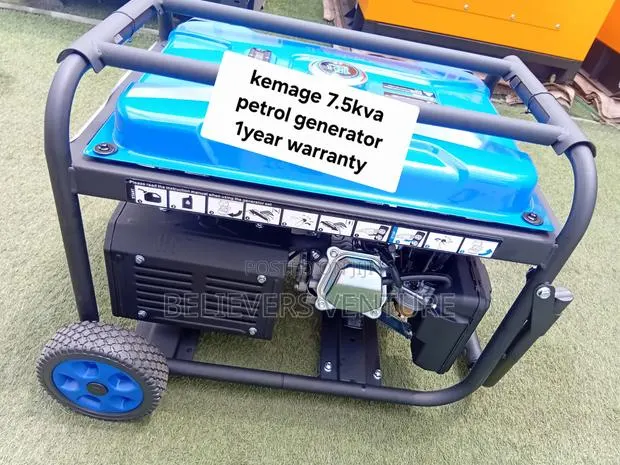 Kemage 7.5KVA Petrol Generator – Built for Everyday Reliability · Photo 1