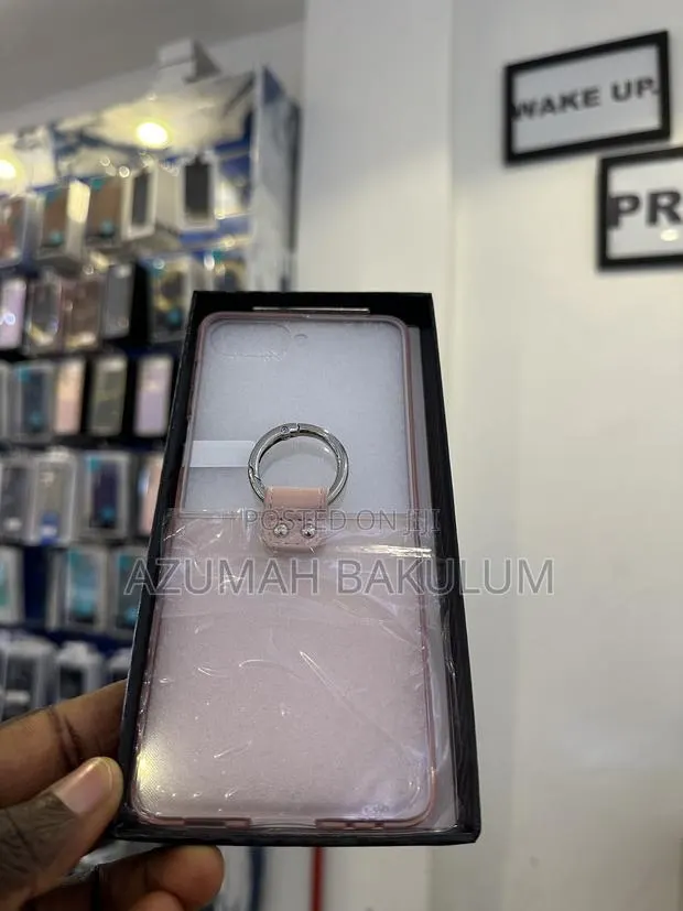 Samsung Galaxy Z Flip 7 Transparent Case With Ring Holder · Photo 1