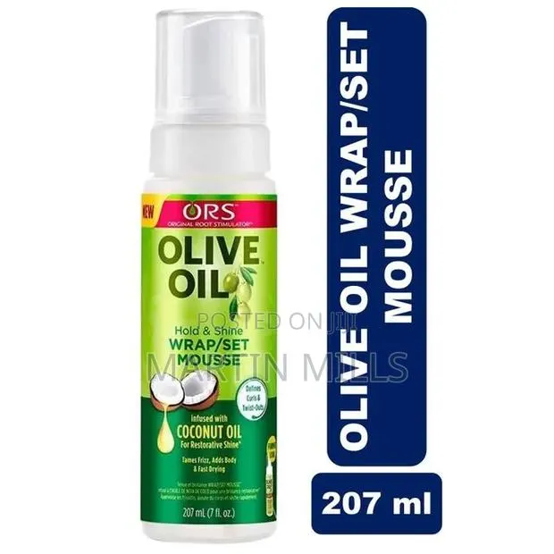 ORS Olive Oil Wrap/Set Mousse · Photo 1