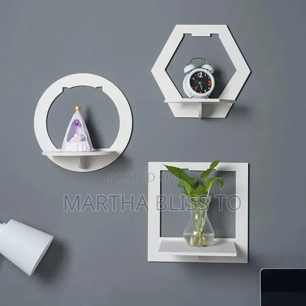 Acrylic Wall Shelves 3in1 · Photo 1