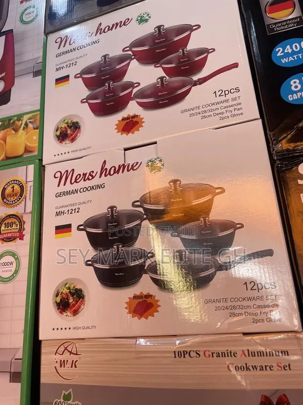 5 Set Mers Home Nonstick Cookware · Photo 1