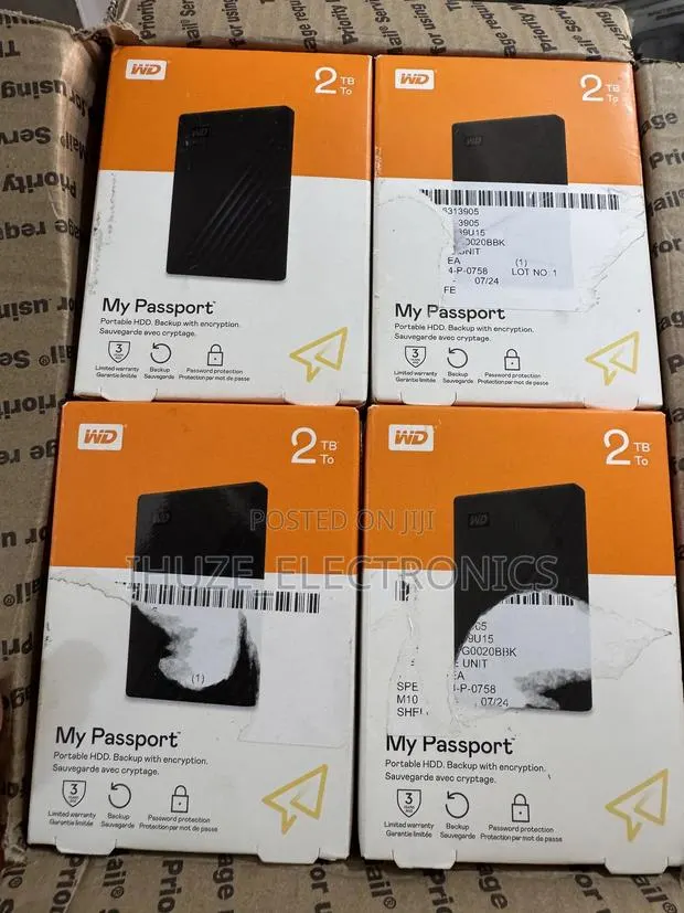 Western Digital My Passport 2tb External Hard Drive · Photo 1