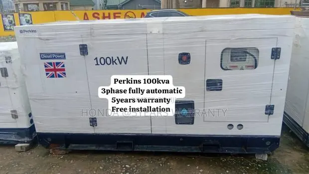 Municipal Power System Perkins 100kva 3phase Generator 100kv · Photo 1