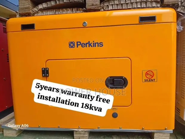 Tycoon Launche Relay 18kva Diesel Generator 18kva Perkins · Photo 1