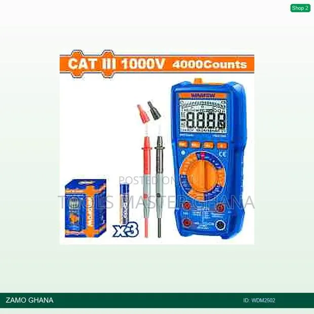 Digital Multimeter - Wdm2502 · Photo 1
