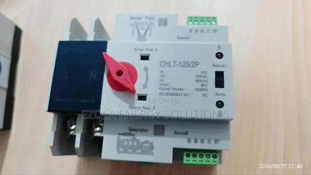 Automatic Change Over / Transfer Switch, 2-Pole 63a · Photo 1