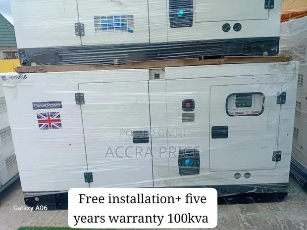 Power on Demand 100kva Perkins Gen Diesel Perkins Generator · Photo 1