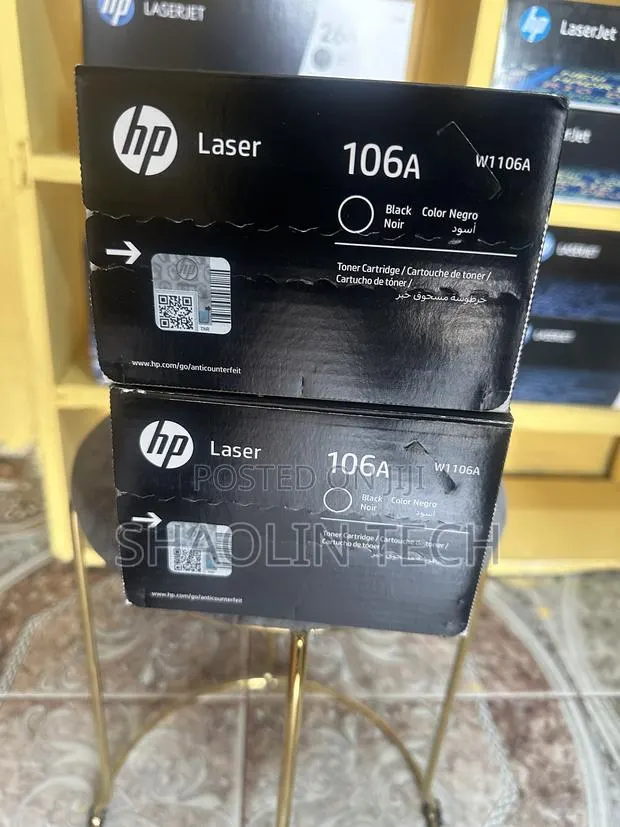 Hp Original Laser 106a Toner Cartridge · Photo 1