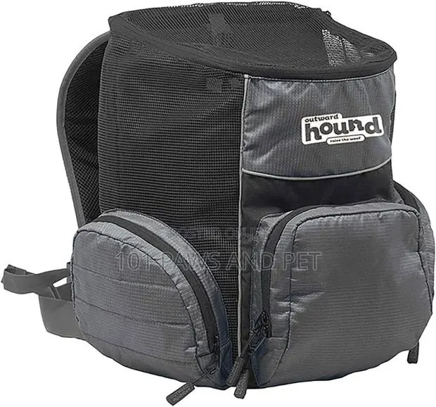 Outward Hound PupPak Dog Front Carrier, Grey, Medium, 12.5" X 9" X 14 · Photo 1
