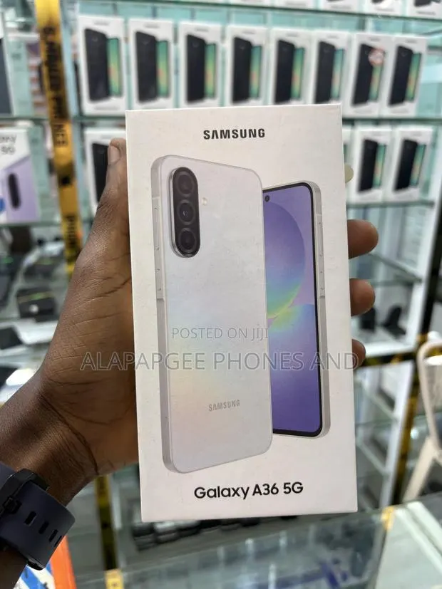 New Samsung Galaxy A36 256 GB Silver · Photo 1